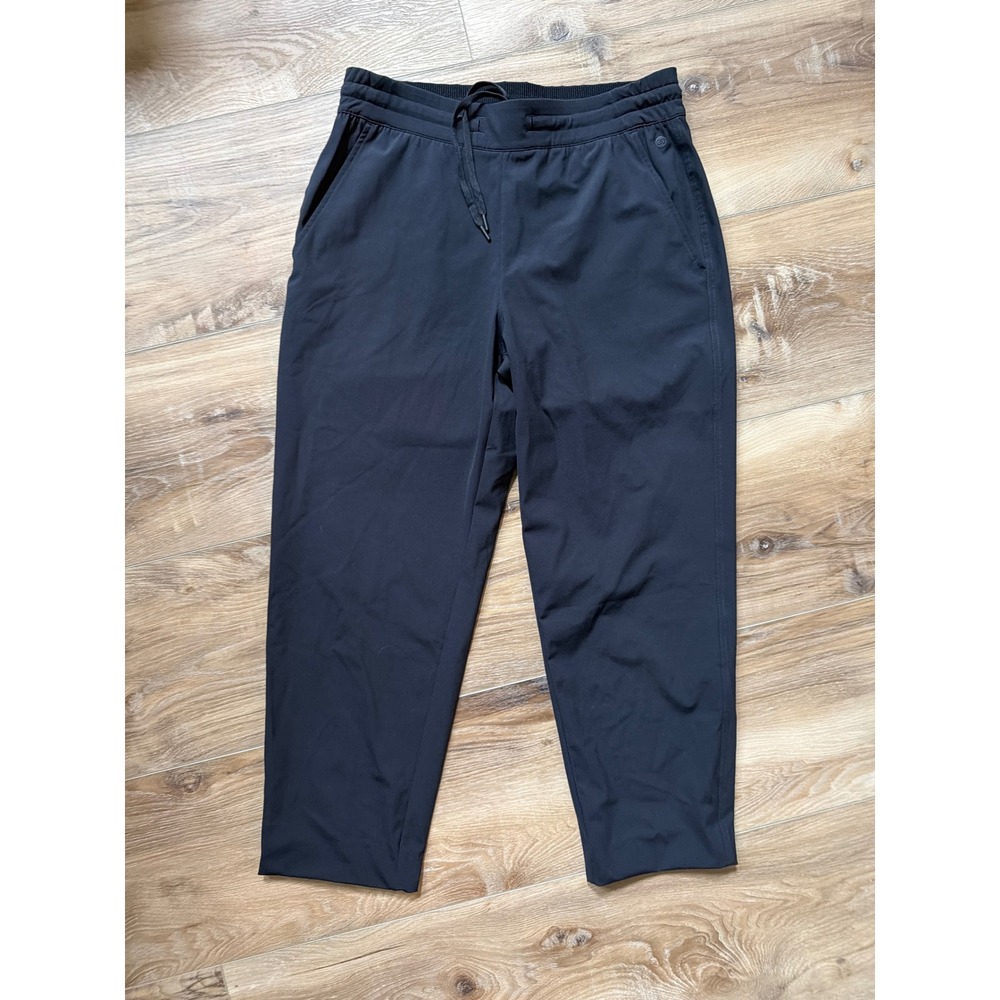 CALIA Women's Effortless TrueFlex Taper Pants Black Trousers Small Short Office